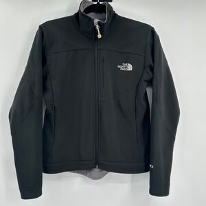 The North Face Apex Barrier Soft Shell Jacket Black Full Zip Women's Size Small